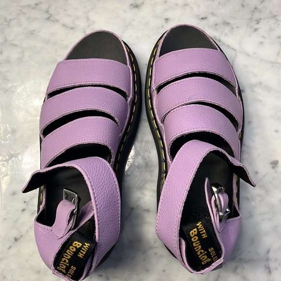 Dr Martens Blaire Sandals in Lilac Size 8 NEW - Picture 13 of 16